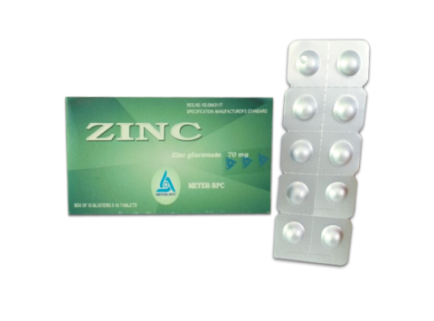  TAB. ZINC 70mg