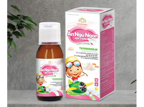Ăn Ngủ Ngon Sen Vàng Chai 100ml