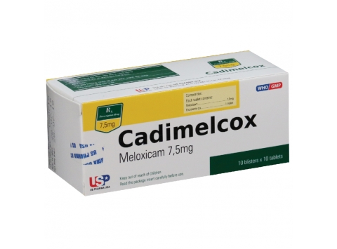 Tab. CADIMELCOX 7.5 