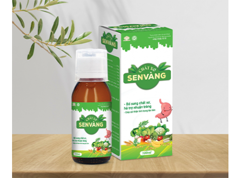 Chất Xơ Sen Vàng Chai 100ml