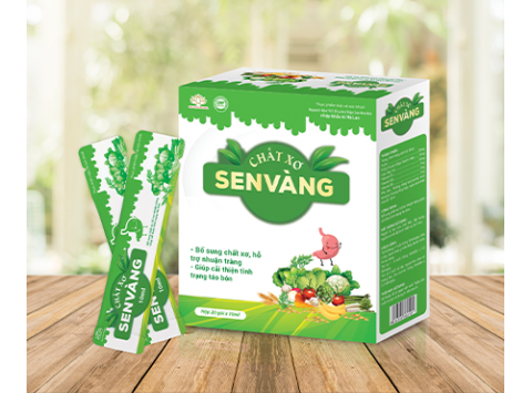 Chất Xơ Sen Vàng Hộp 20 Gói