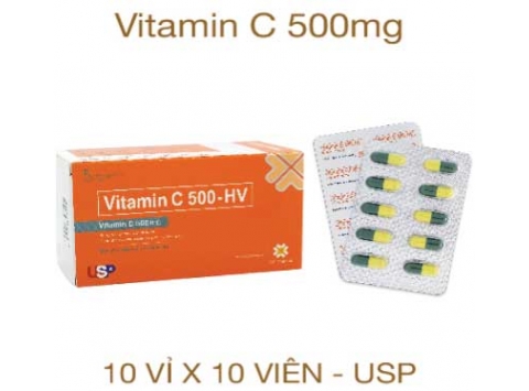 CAP. VITAMIN C 500-HV 