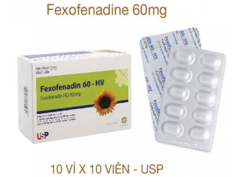 TAB. FEXOFENADINE 60-HV